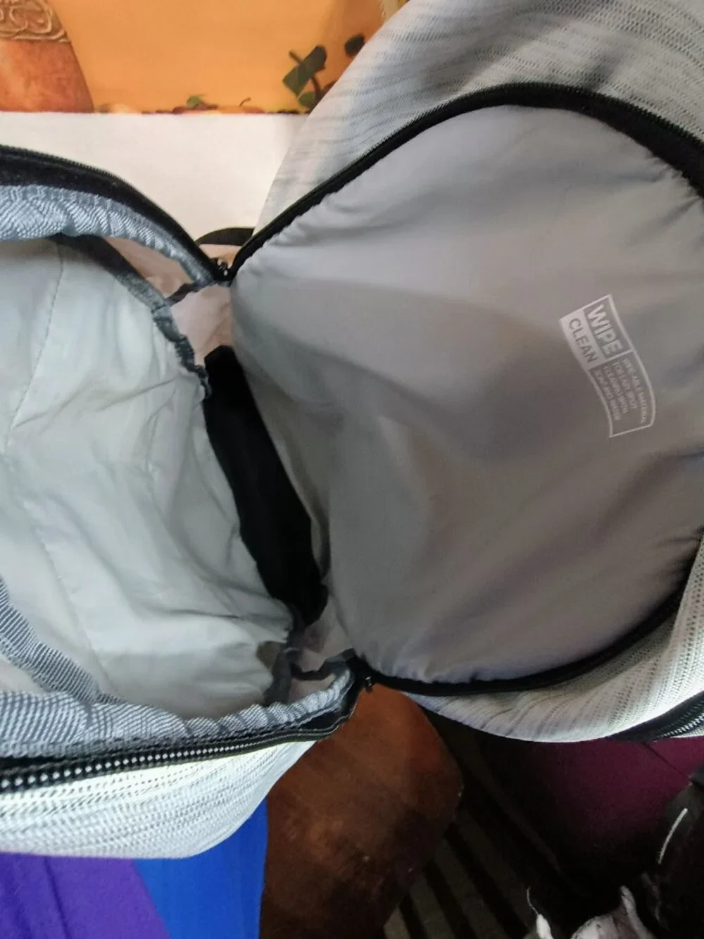 VGUC Adidas Heather Gray & Black Laptop School Backpack Travel Daypack